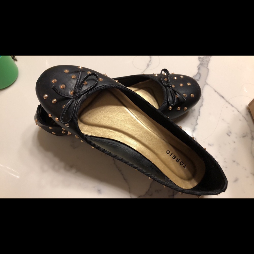 TORRID STUDDED FLATS